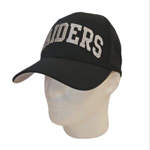 Las Vegas Raiders Adjustable Hat Cap Black